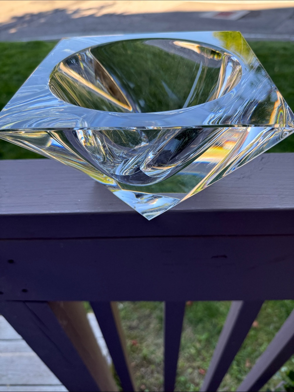 Orrefors beautiful sculptured bowl